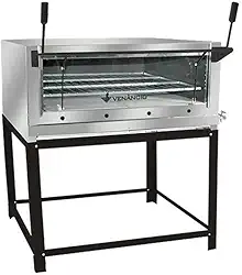 Forno Roma a Gás de Lastro com Pedra Refrataria 90cm Venâncio