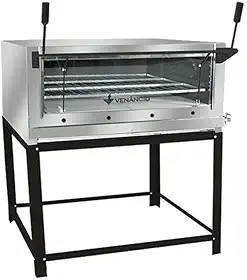Forno Roma a Gás de Lastro com Pedra Refrataria 90cm Venâncio