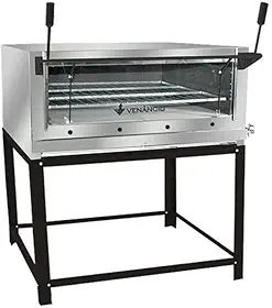 Forno Roma a Gás de Lastro com Pedra Refrataria 90cm Venâncio