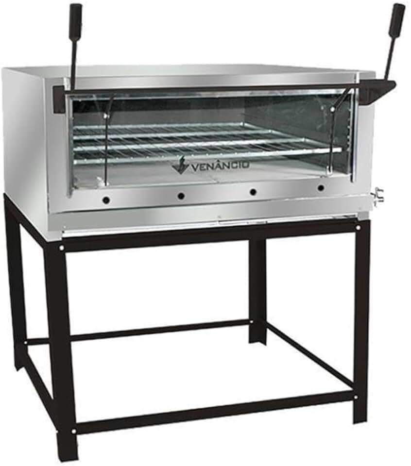 Forno Roma a Gás de Lastro com Pedra Refrataria 90cm Venâncio