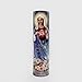 Immaculate Heart of Mary, LED Flameless Devotion Prayer Candle, 6 Hour Timer, Religious Gift
