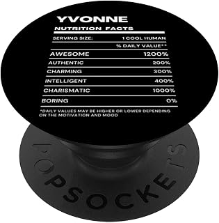 Yvonne Nutrition Facts Name PopSockets Adhesive PopGrip