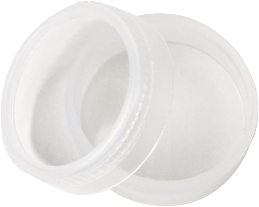 Plastic Tray Storage Box w/ 24 Removable Round Compartments - 6-1/2" x 5-1/2" x 1" Bead Gemstone Wire Holder Organizer Jewelry Making Tool