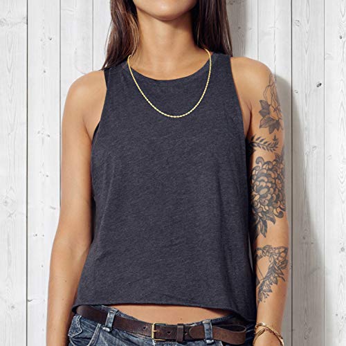 Nuragold 10K Yellow Gold 2.5Mm Diamond Cut Rope Chain Pendant Necklace, Mens Womens Jewelry 16" 18" 20" 22" 24" 26" 28" 30" #TOP4