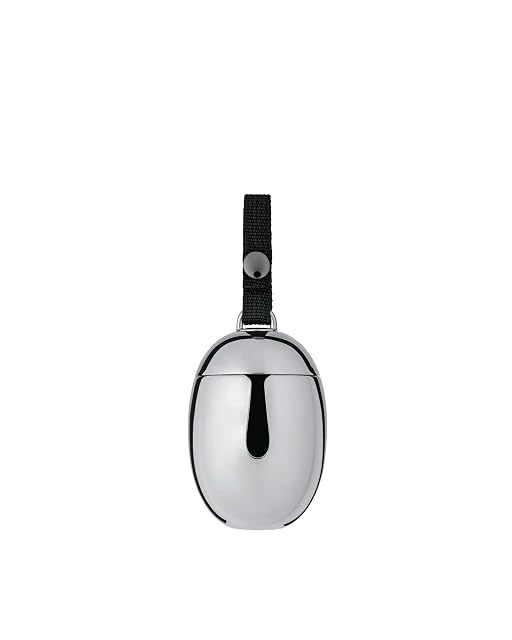Alessi - Dispensador de bolsas higiénicas para perros, en acero inoxidable 18/10