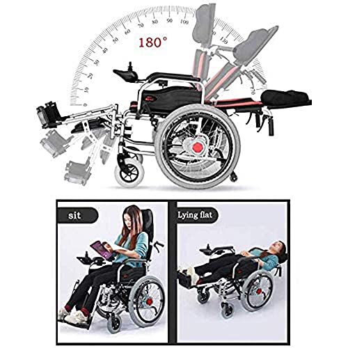 Neochy Fashion Portable Wheelchair Cushion Reclining Elderly Scooter Folding Heavy Duty Power Or Manual Wheelchairs Foldable Backrest And Armrest #TOP3