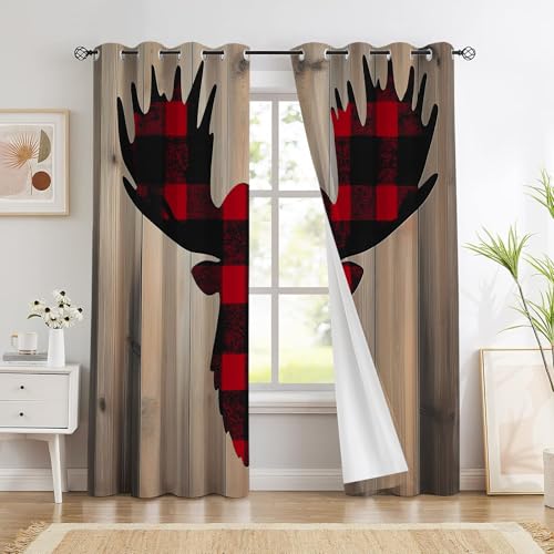 Rideau occultant 140x240 thermiques isolant anti froid et chaleur à oeillets lot de 2