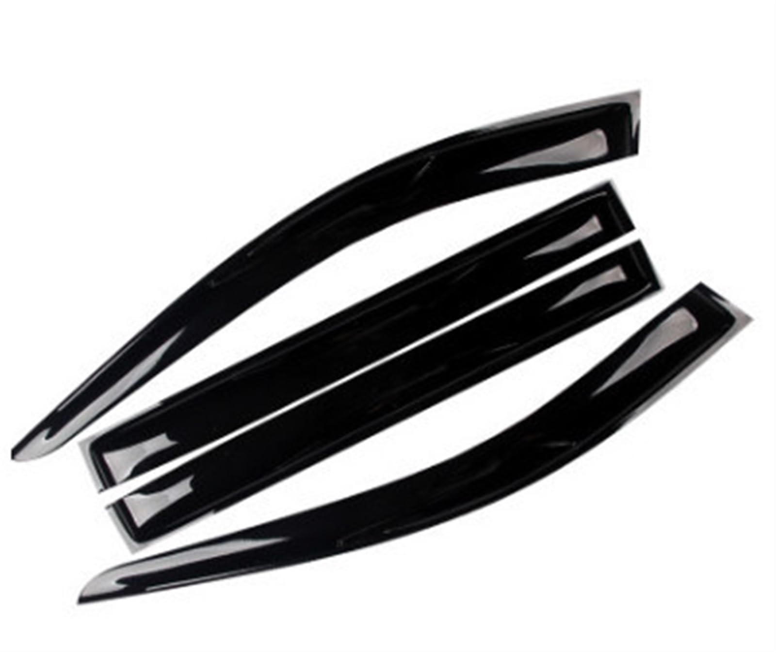 Noheeu One Color Car Side Window Visors Cover Rain Eyebrow Guards Wind Deflectors Accessories For Mazda Cx-3 2016 2017-2019