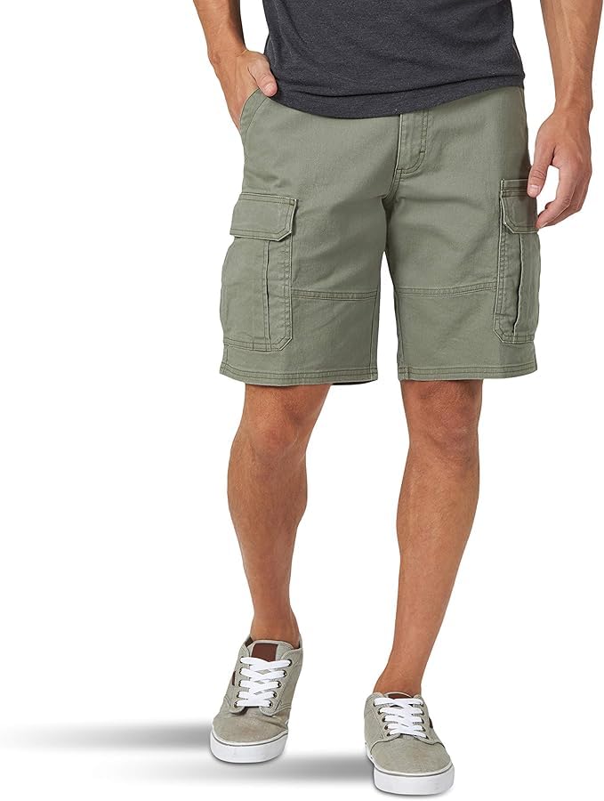 Mens Classic Stretch Short for Sports Work CZZY 6-3 Green