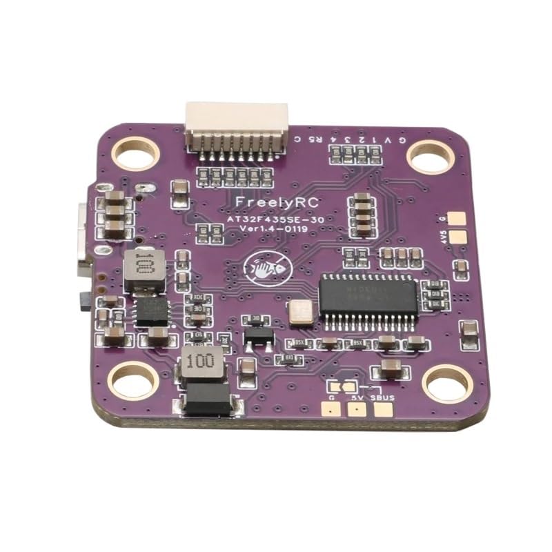 Controlador Vuelo AT32 5 UART 5V 9V BEC GPS OSD 16MB for Drone FPV RC | Soporta función GPS OSD, salida estable vuelo avión modelo