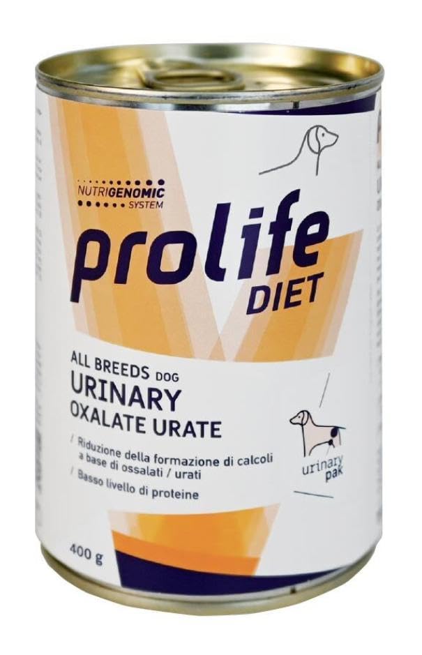 PROLIFE DIET DOG WET URINARY OXALATE URATE ALL BREEDS. 400GR