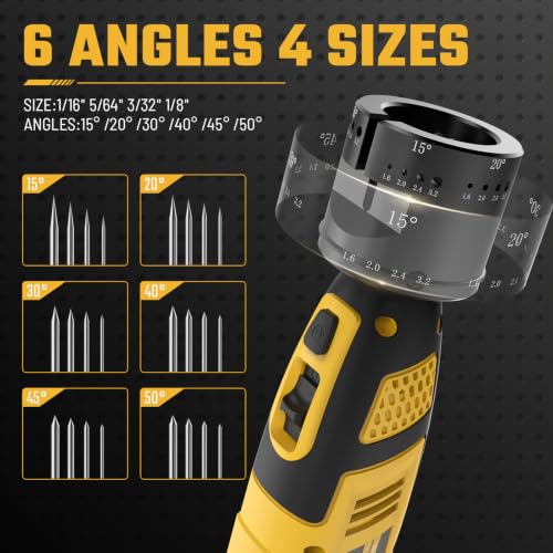 TOOLIOM Cordless Tungsten Electrode Sharpener