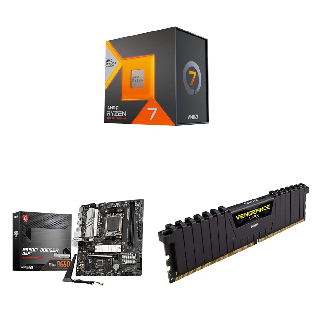 Amd 7000 Series ryzen 7+Msi B650 Motherboard+Corsair 16G DDR4-picture-20