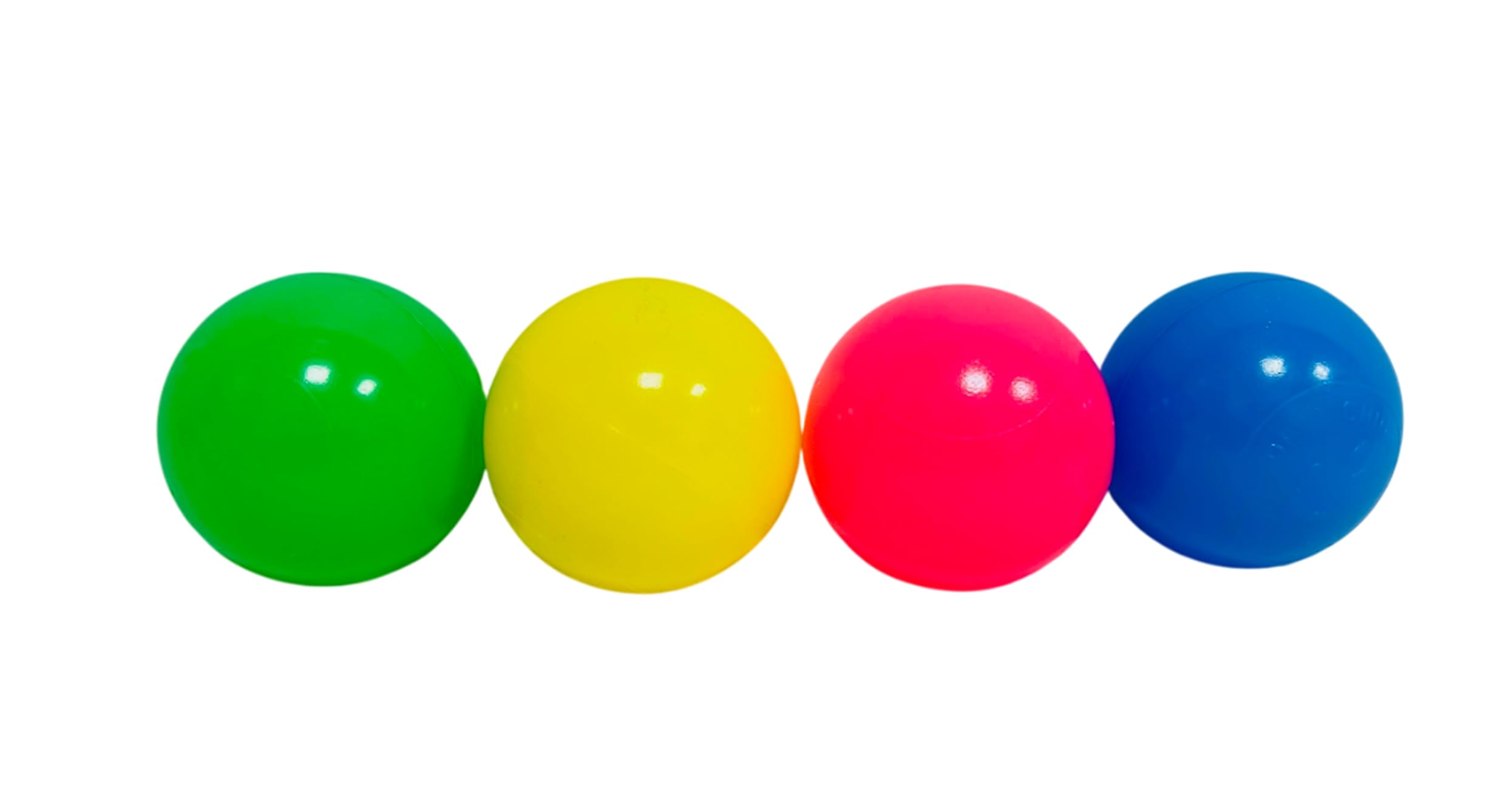 Palline per Racchettoni Spiaggia Leggere Set 4 Palline Grandi 5,5cm Beach Tennis Racchette Spiaggia Pallina Ricambio 4 Pezzi per Racchettoni Colorate Estate Racchette Giardino Padel Adulti