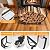 Primachen Firewood Rack Outdoor and Indoor with Wheels & Kindling Wood Hooks, Firewood Storage, Fireplace Wood Storage Rack Movable, Waterproof Stable Log Holder for Fireplace Patio Organizer