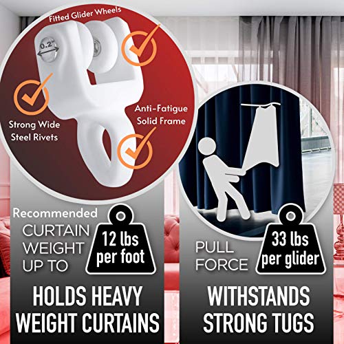 Dartant Heavy Duty Flexible Curtain Track Ceiling Mount, Bendable Room Divider Ceiling Track, Curved Curtain Rods For Bunk Beds, Ceiling Shower Curtains, Rv Camper Curtains, Privacy (10Ft (3.05M)) #TOP3