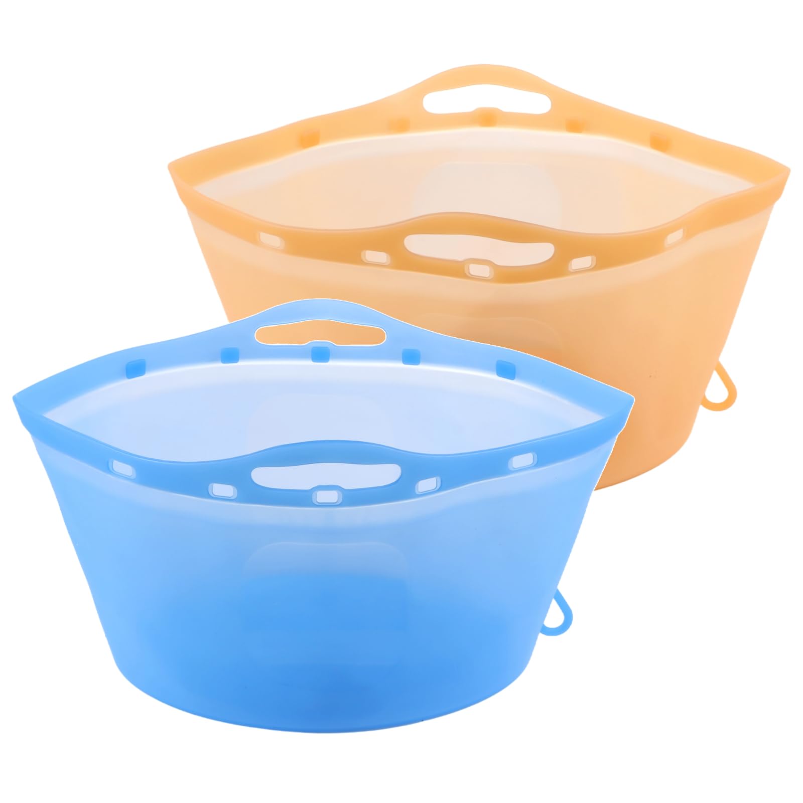 3 Stk. Slow Cooker Einsätze, wiederverwendbare Silikon-Einsätze für 8-Quart Slow Cooker, kompatibel mit Crock-Pot, auslaufsicheres Zubehör für ovale oder runde Schongarer, spülmaschinenfest,