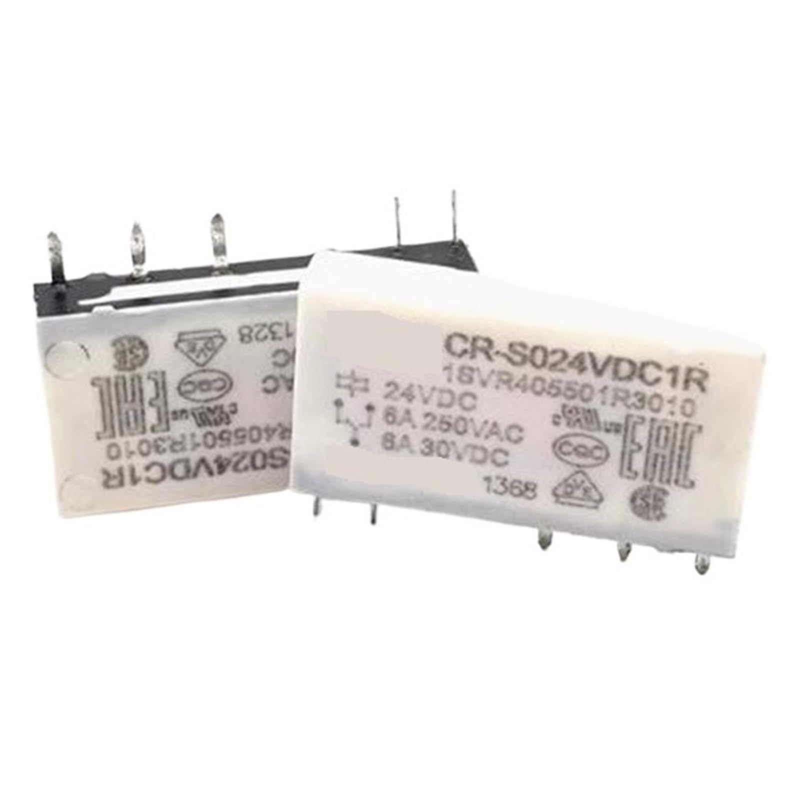 Relais CR-S024VDC1R 24V de commutation stable et isolation électrique DIP5