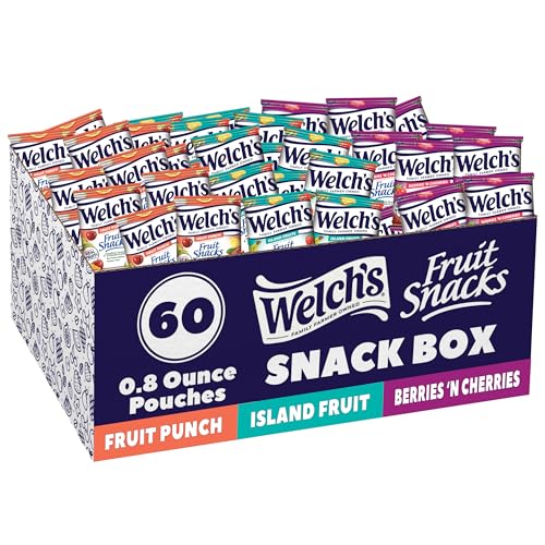 Welch's Fruit Snacks, Fruit Punch & Island Fruits & Berries 'N Ch...
