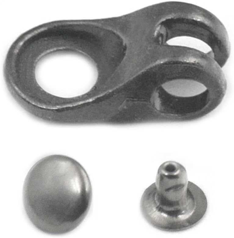 Fujiyuan 12 Sets Boots Eyelets Hook Buckle Shoelace Repair Hunting Hiking with