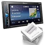 Wichtiger Hinweis: Nur für Modelle mit ISO-Anschluss! 2-DIN Mediareceiver Bluetooth USB Aux und kfz-spezifischem Einbauset, 6.2