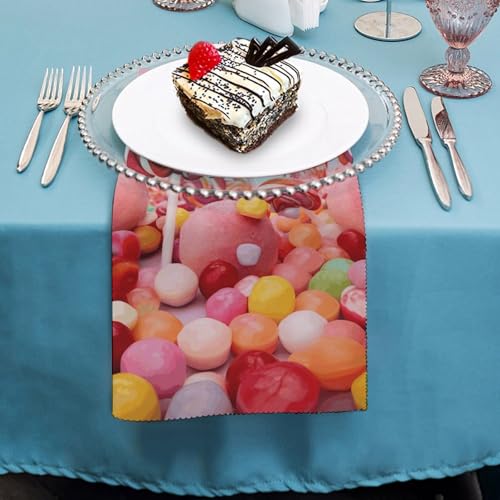 Servilletas de Tela Sweet Candy de 18.7 x 18.7 pulgadas miniatura 4