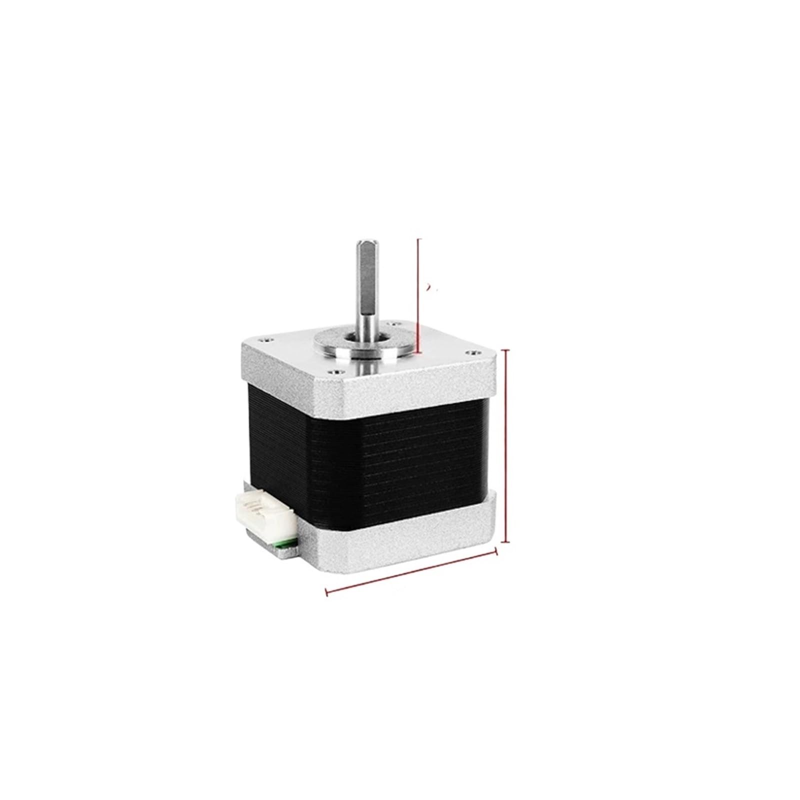 Moteur Nema 17 2PH haute précision boucle ouverte 4 fils 0.42Nm