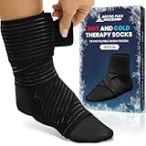 Arctic Flex Cold Therapy Socks - Reusable Ice Cooling Sock for Hot Feet, Heels & Ankles - Pain Relief for Swelling, Bunion, Plantar Fasciitis, Metatarsalgia, Chemotherapy & Diabetic Neuropathy