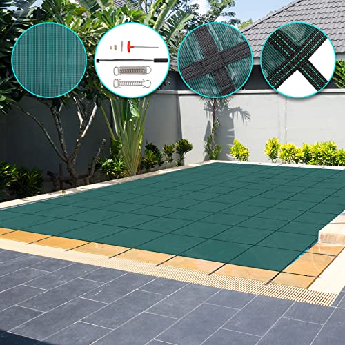 Vingli PSC-G-16 Safety Pool Covers For Inground Pools Rectangular 16 Ft X 32 Ft Swimming Pools thumb #4