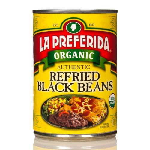 Image of La Preferida Bean Sampler, (Organic Refried Pinto Beans, Organic Refried Black Beans, Homestyle Beans, & Chorizo Refried Beans), 1 Each (Variety Pack)