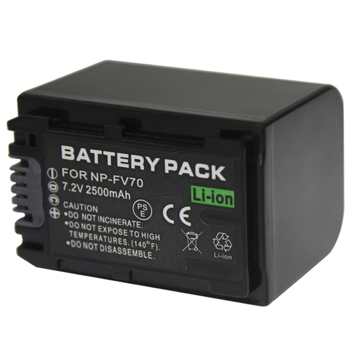 Amazon.com: BnvxR Battery Pack for Sony HDR-CX700V, HDR-CX720V 