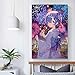 yingzi Kimono Rem Anime Re Zero - Lienzo decorativo para pared (50...
