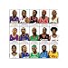 Wall Editions Art-Poster 50 x 70 cm - Legendary Basketball Players -...