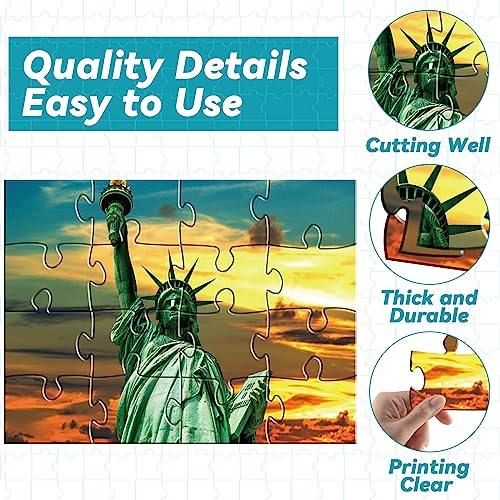 5 Packs 16 Piece Large Jigsaw Dementia Puzzles for Alzheimer’s Products Activities, Alzheimer's Puzzles Easy Memory Cognitive Games for Elderly Seniors Adults Gift with 5 Storage Bags, Construction - Image 6