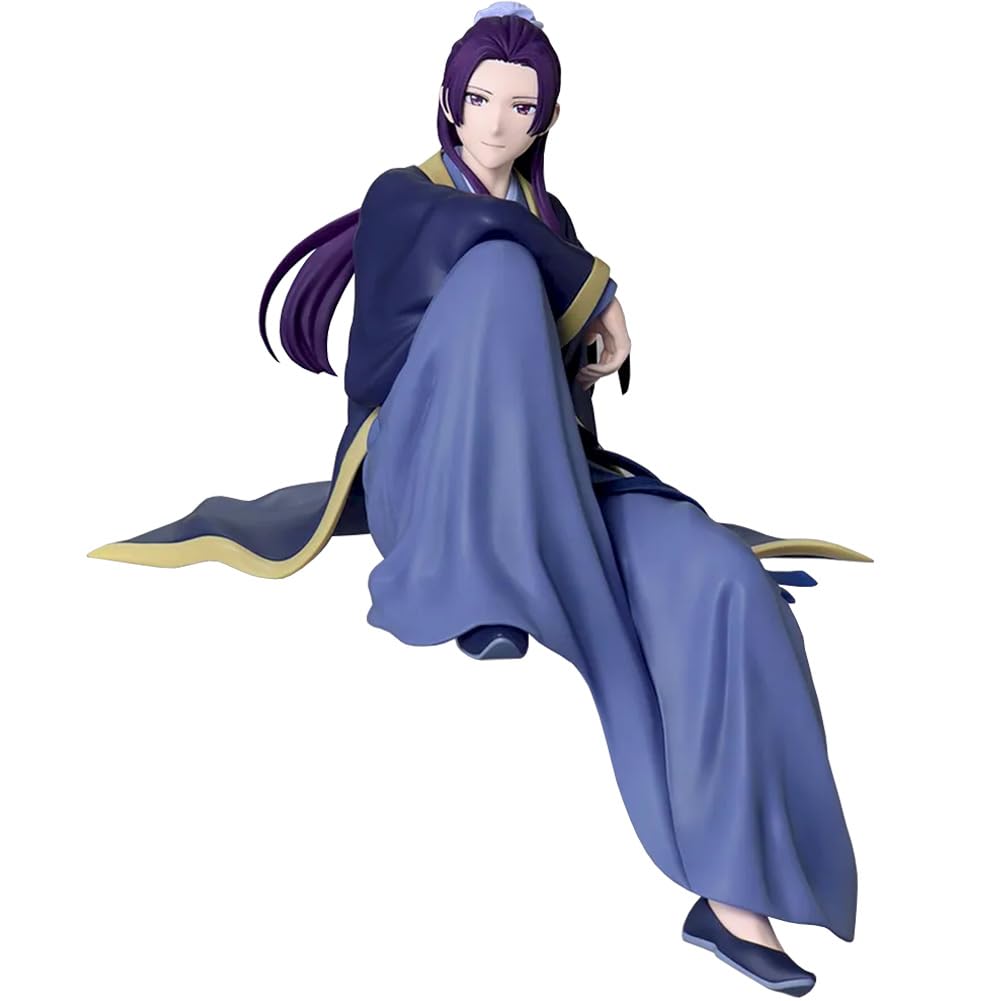Zhongkaihua Jinshi Figure Sitting Pose PVC Cartoon Character Jinshi Action Figure 16CM Home Ornament Manga Collectible Figure Gifts