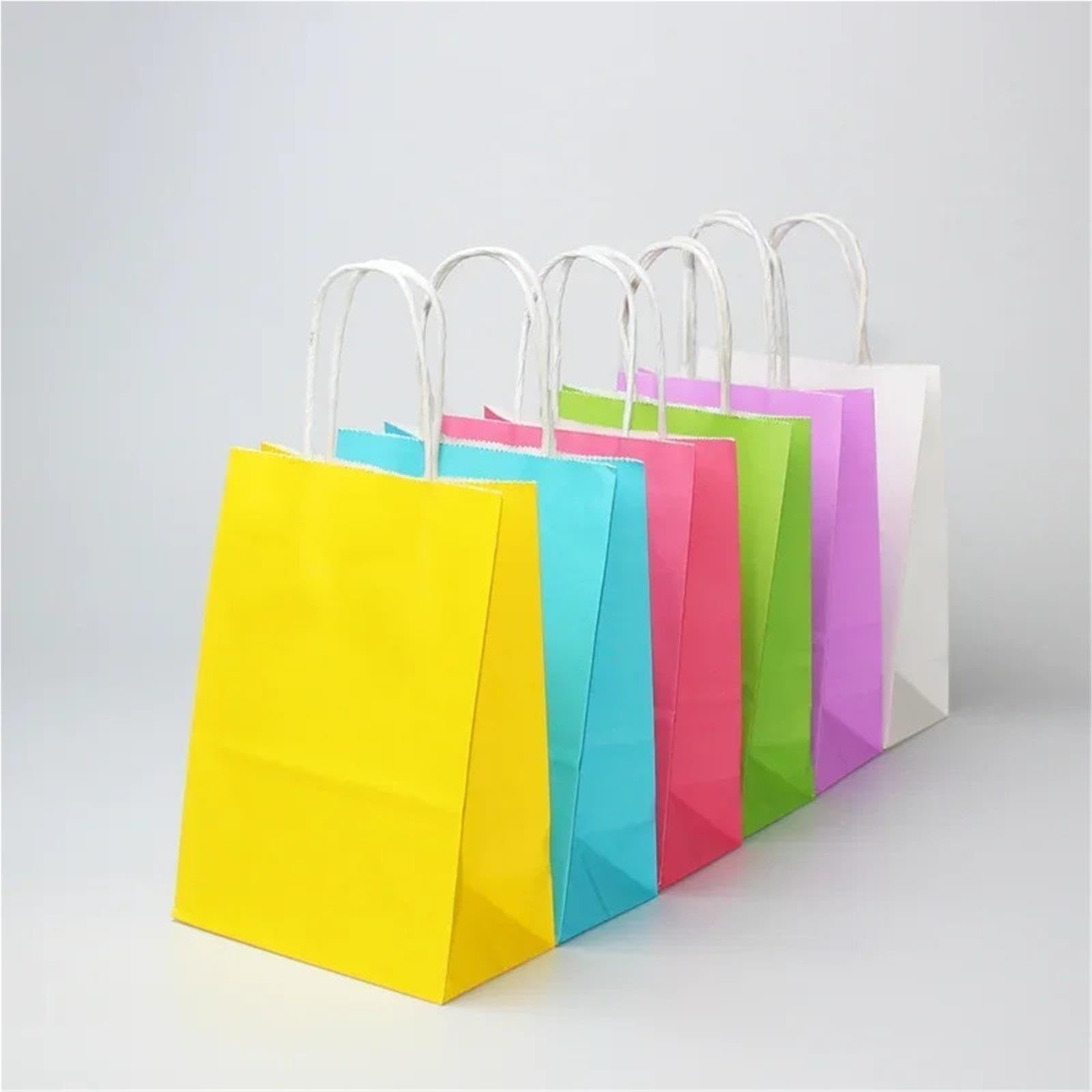 Papiertüten 10/30/50 Stück Kraft-Geschenktüten