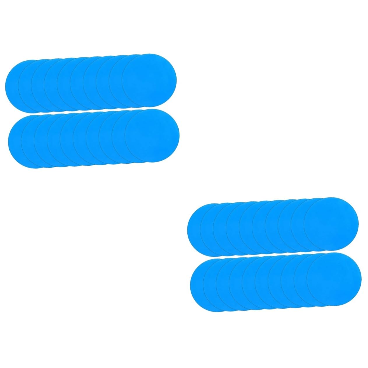 BESPORTBLE 40 Pcs Swimming Ring Patches Pool Patches for Above Ground Pools Repair Rafts Patch Inflatable Pools Air Beds Patch Kayak Inflatable Life Buoy Patch Water Proof PVC Canoe