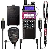 ✔️Mit dem Max Power Radio Scanner Mirkit Edition erreichen Sie die Radiowellen, die Sie noch nie zuvor gehört haben! Das Radio testen bei verschiedenen Frequenzen zeigte eine Leistung von bis 7 Watt.