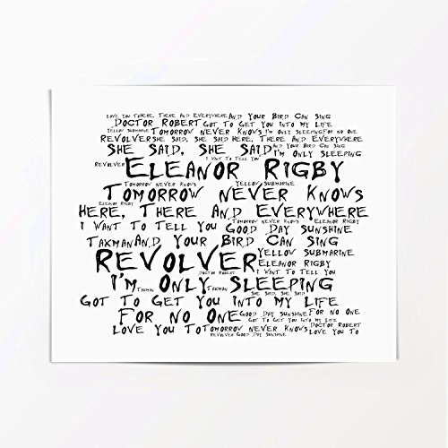 The Beatles Poster Affiche d’art – Revolver – Edition signée et numérotée limitée Typographie Non encadré 20 x 25 cm la… - Les Beatles, Paul McCartney, John Lennon, RIngo Starr, George Harrison The Beatles Poster Affiche d'art - Revolver - Edition signée et numérotée limitée Typographie Non encadré 20 x 25 cm la… – Image 3