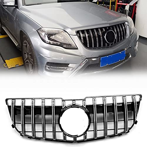 Calandre de course Benz GLK X204 style GT argent voyage et ville