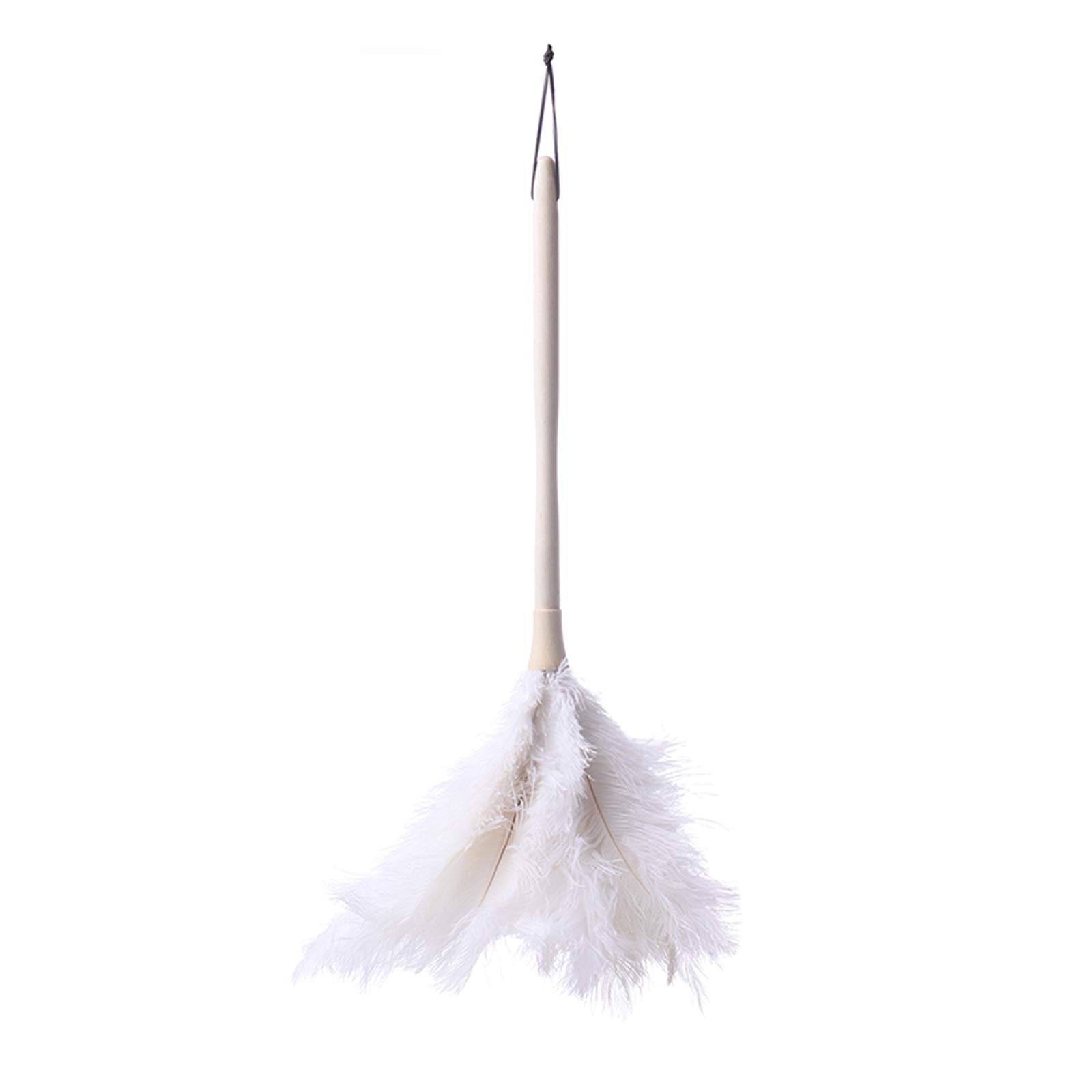 Plumeau, Brosse À Poussière Plumeau De Plumes D'autruche Surface Qualité Supérieure, Dépoussiérage Facile Et Efficace, Main for Voiture Bureau Domicile