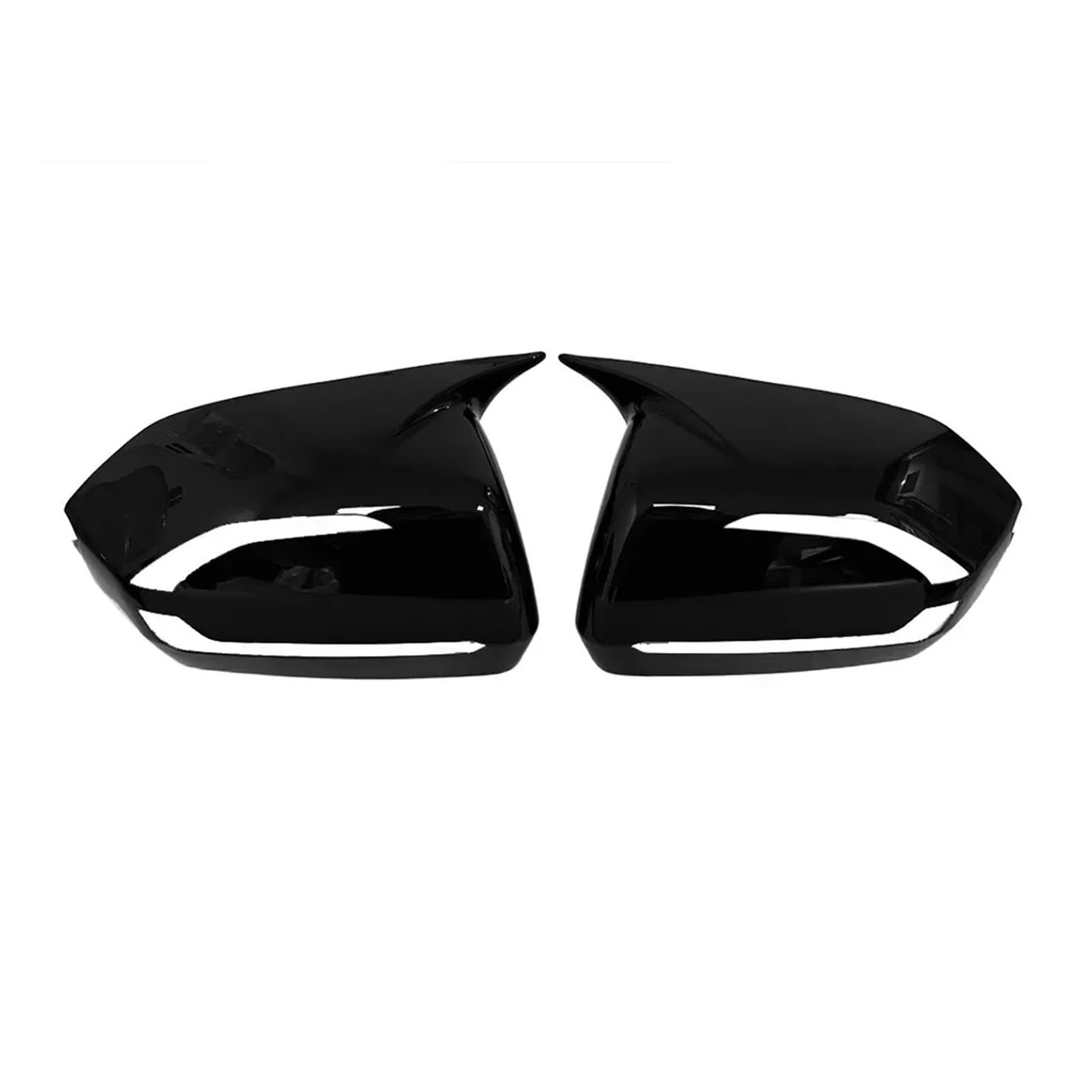 Rearview Mirror Cover Cap for Hyundai for Palisade 2019-2025 Car Sticker Rearview Side Mirror Cover Wing Cap Exterior Door Case Trim(Gloss Black)