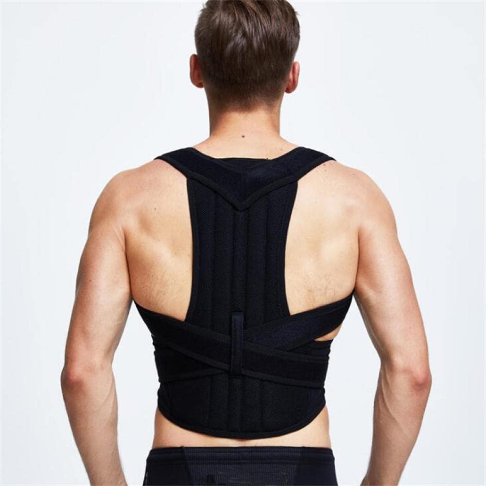 Cintura Di Sostegno Per La Spalla Da Uomo Staffa E Cintura Di Sostegno Per La Postura Della Spalla Staffa Per Correttore Di Postura Per Terapia Magnetica-black_l Tutore Per La Schiena Supporto Per La