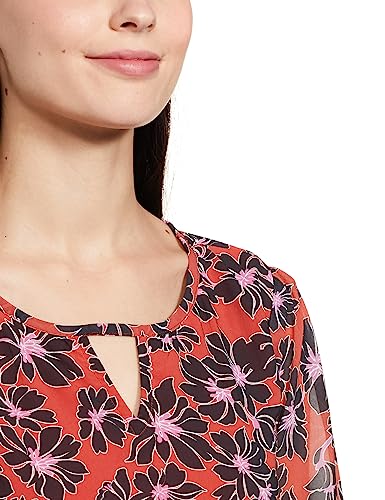 Image of Amazon Brand - Eden & Ivy Women's Georgette Fit & Flare One Piece Midi Length Dress (with Lining)