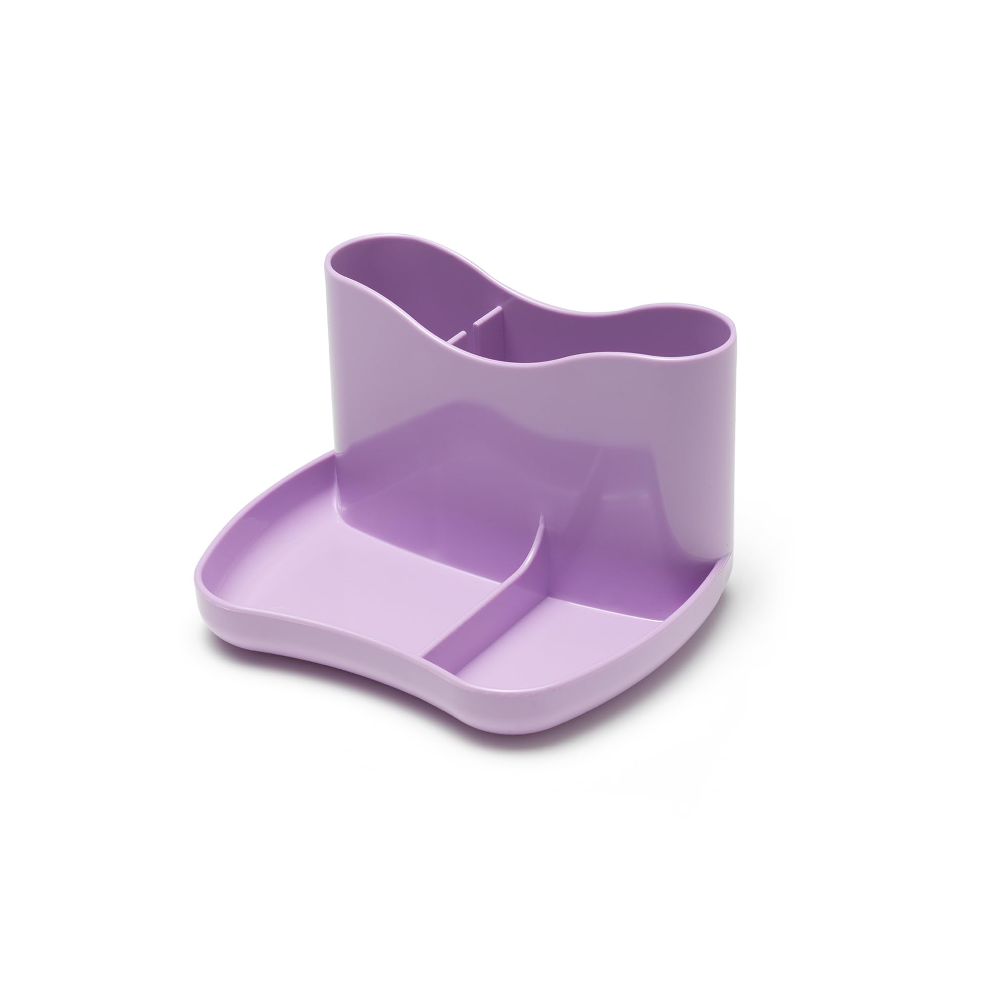 Deflecto Kaddymaster Desk Organiser 1 Compartments Plastic Lavender