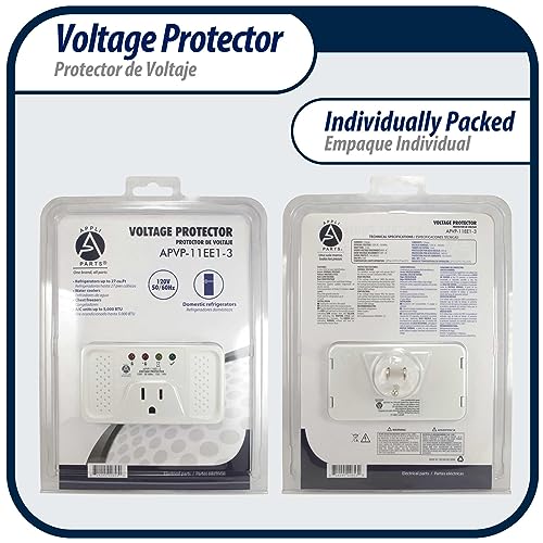 Ap Appli Parts G1818.02AP2 Appli Parts Apvp-11Ee1-3 120 V Voltage Surge Protector For Refrigerators, 50/60 Hz, 12 A, 140 Joules, Regulator With Time Delay Works With All Electronic Appliance Brands thumb #6