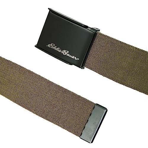 Image of Eddie Bauer Men's Backcountry Belt | Webbing | Adjustable | Metal Buckle | Active | Outdoor | Casual | Hiking