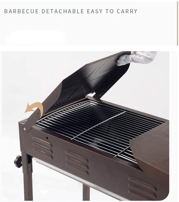 Barbecue BBQ-Toro A Carbone Con Griglia Sospesa - Ø64 Cm, Con Manovella E Cassetto Cenere - Foto 5