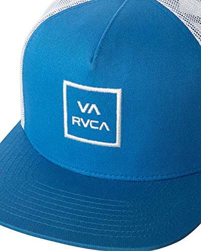 Image of RVCA Men's Trucker Hat, Adjustable Snapback Cap for Streetwear & Skating, Lightweight Breathable All-Day Comfort
