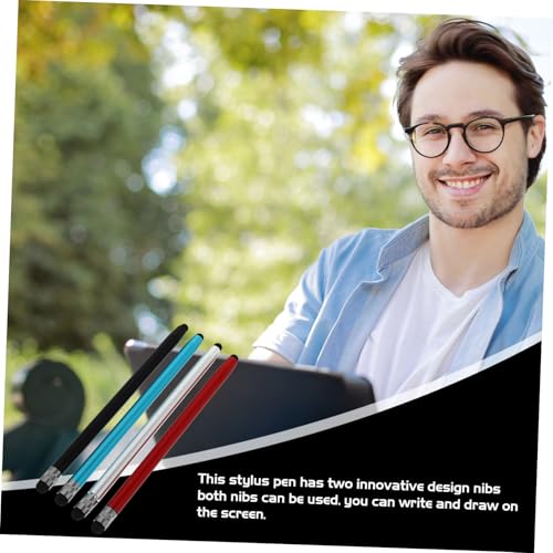 Lápices capacitivos de precisión con punta de disco transparente para tabletas y móviles TOPBATHY 2